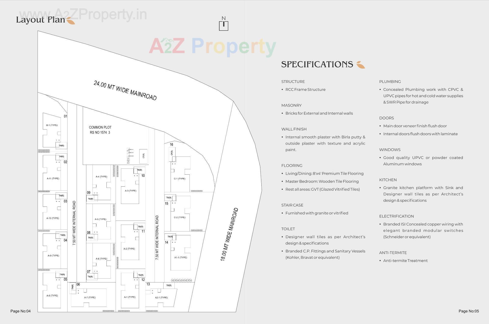  of real estate project Arcus Courtyard Ii located at Bhayli, Vadodara, Gujarat