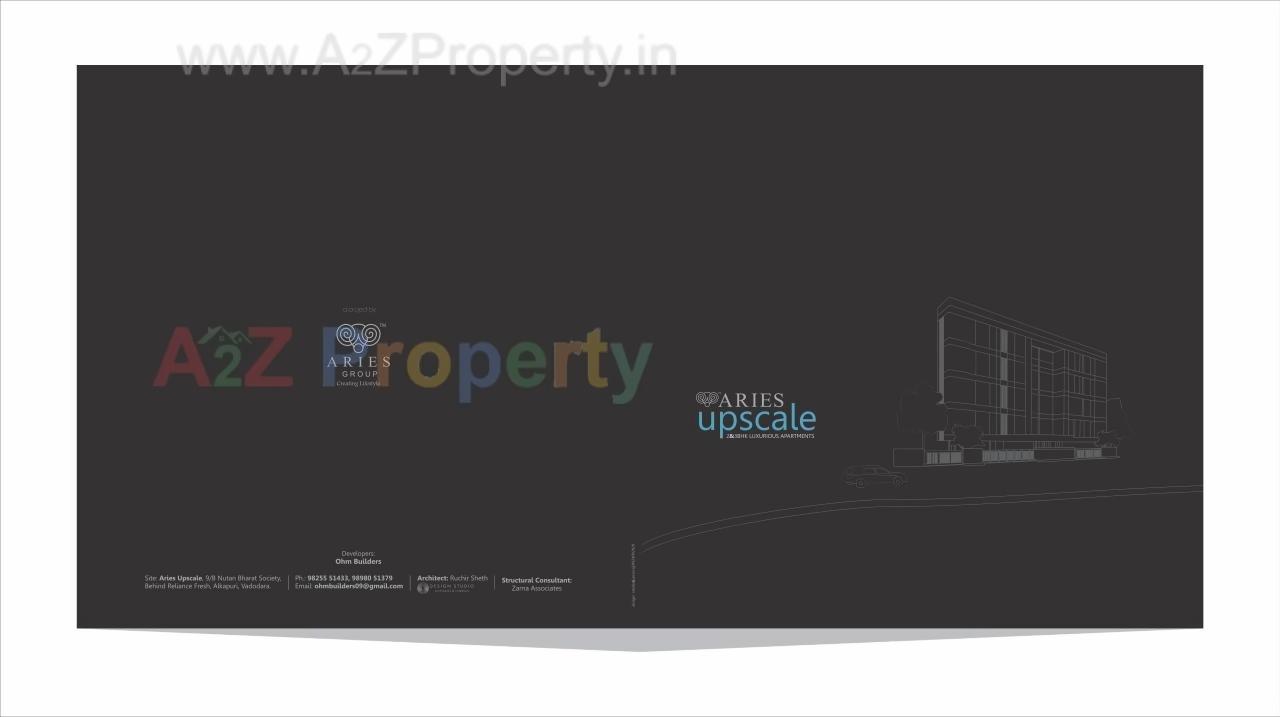  of real estate project Aries Upscale located at Wadiwadi, Vadodara, Gujarat