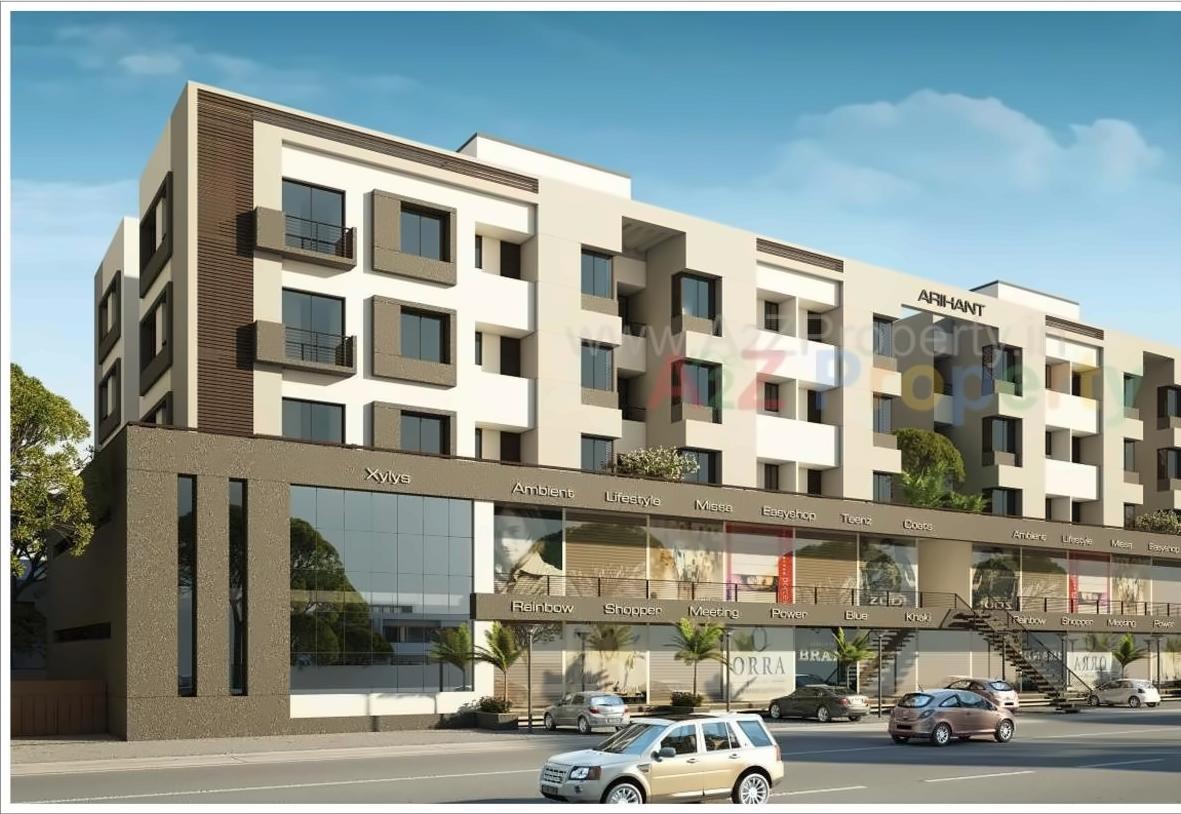 3D Elevation of real estate project Arihant Complex located at Padra, Vadodara, Gujarat