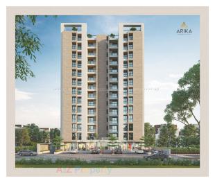 Elevation of real estate project Arika located at Bhayali, Vadodara, Gujarat