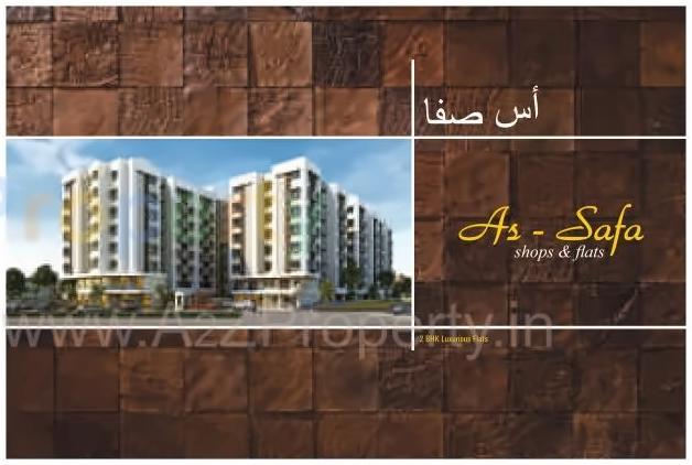 3D Elevation of real estate project As Safa Shops   Flats located at Tandalaja, Vadodara, Gujarat