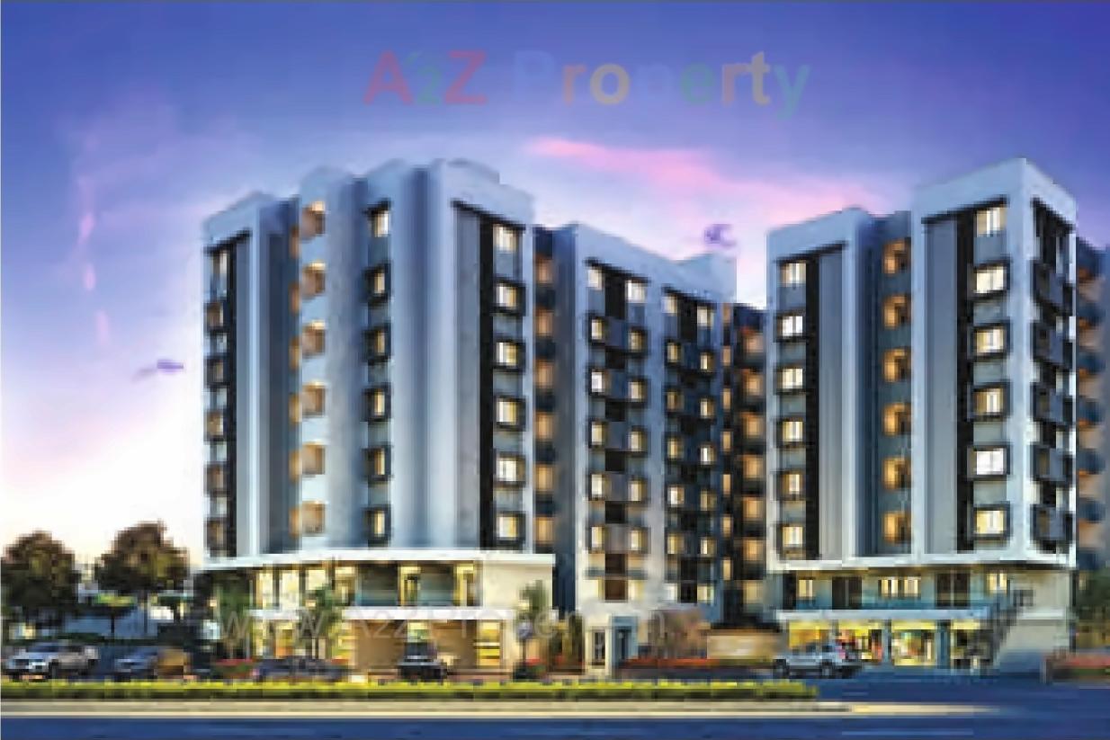 3D Elevation of real estate project As Safa Shops   Flats located at Tandalaja, Vadodara, Gujarat