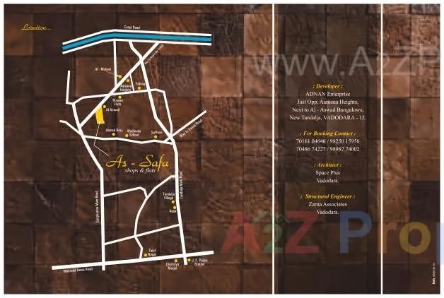  of real estate project As Safa Shops   Flats located at Tandalaja, Vadodara, Gujarat