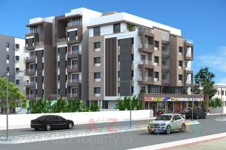 Elevation of real estate project Asha Enclave located at Bhayli, Vadodara, Gujarat