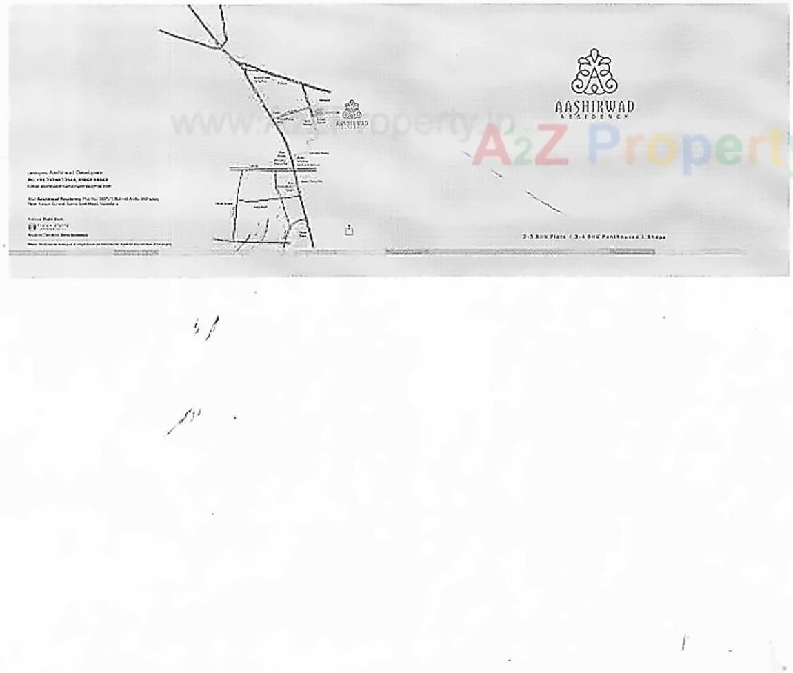  of real estate project Ashirwad Residency located at Vemali, Vadodara, Gujarat