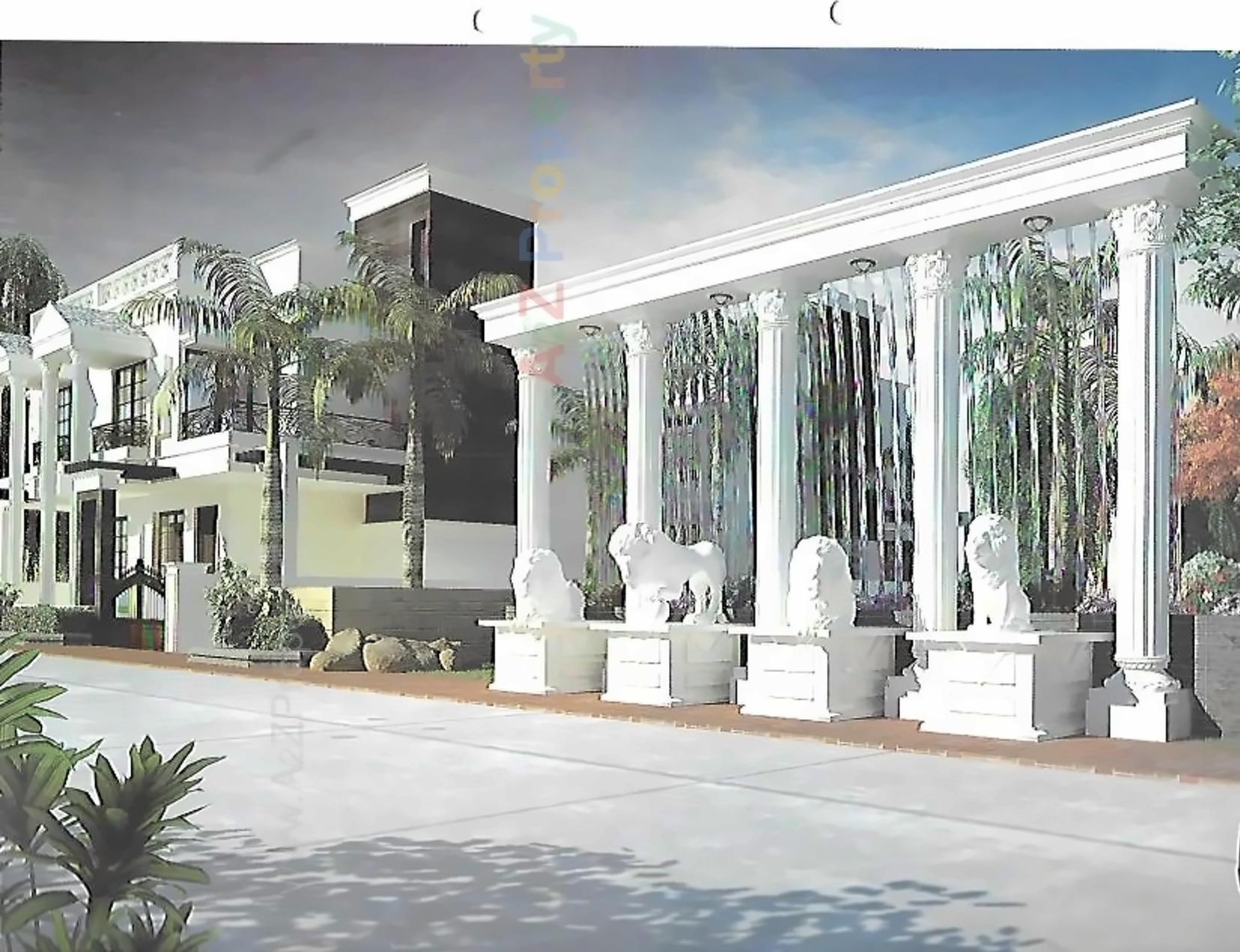 3D Elevation of real estate project Ashok Vatika located at Bill, Vadodara, Gujarat