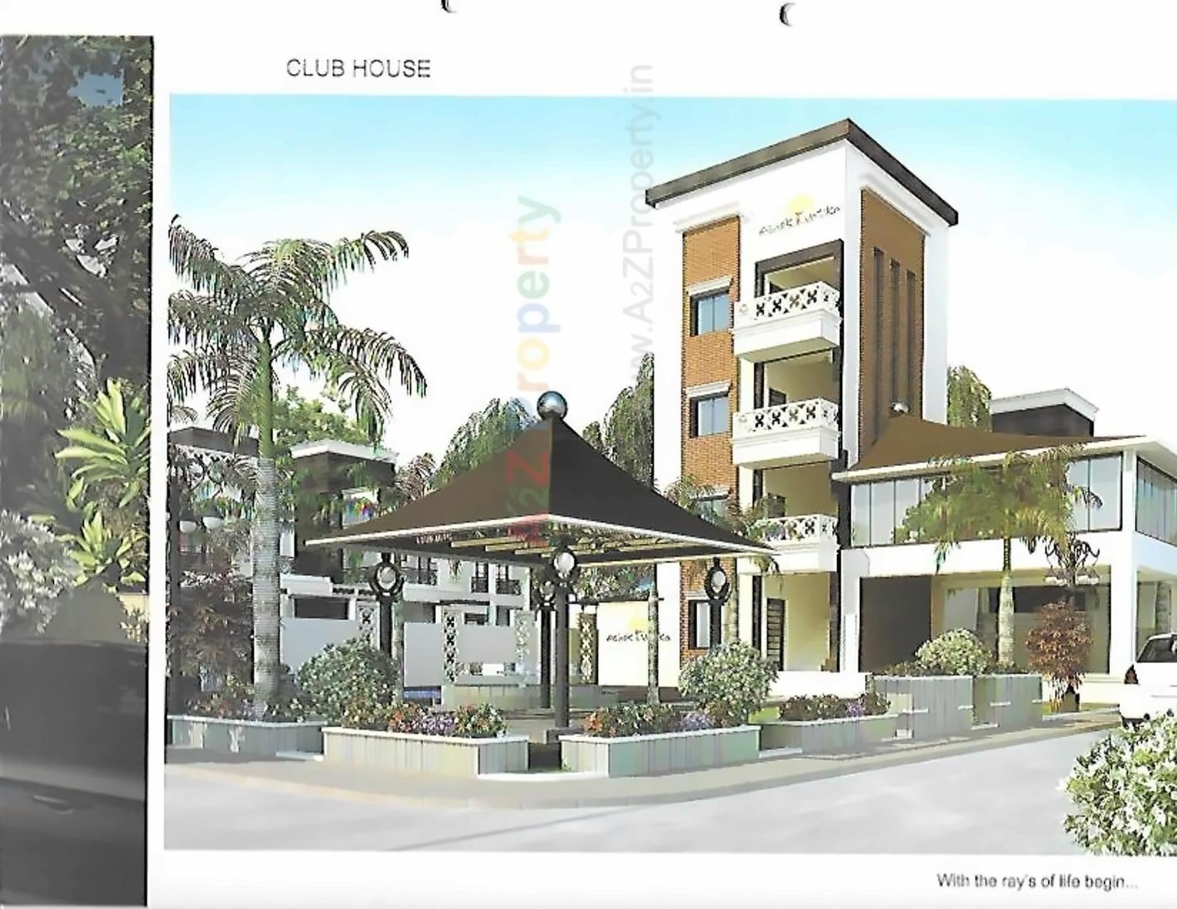 3D Elevation of real estate project Ashok Vatika located at Bill, Vadodara, Gujarat