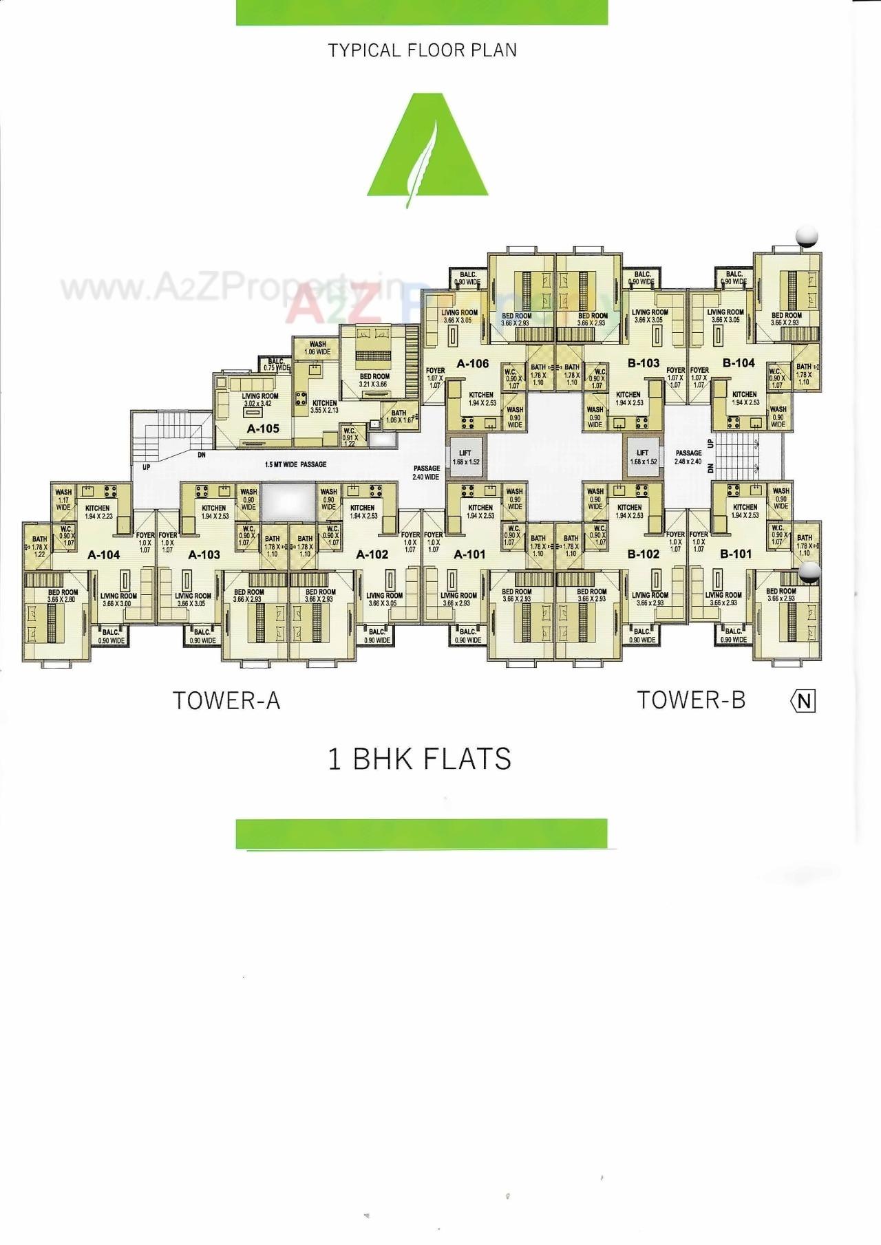 Layout of real estate project Asopalav Residency located at Kapurai, Vadodara, Gujarat