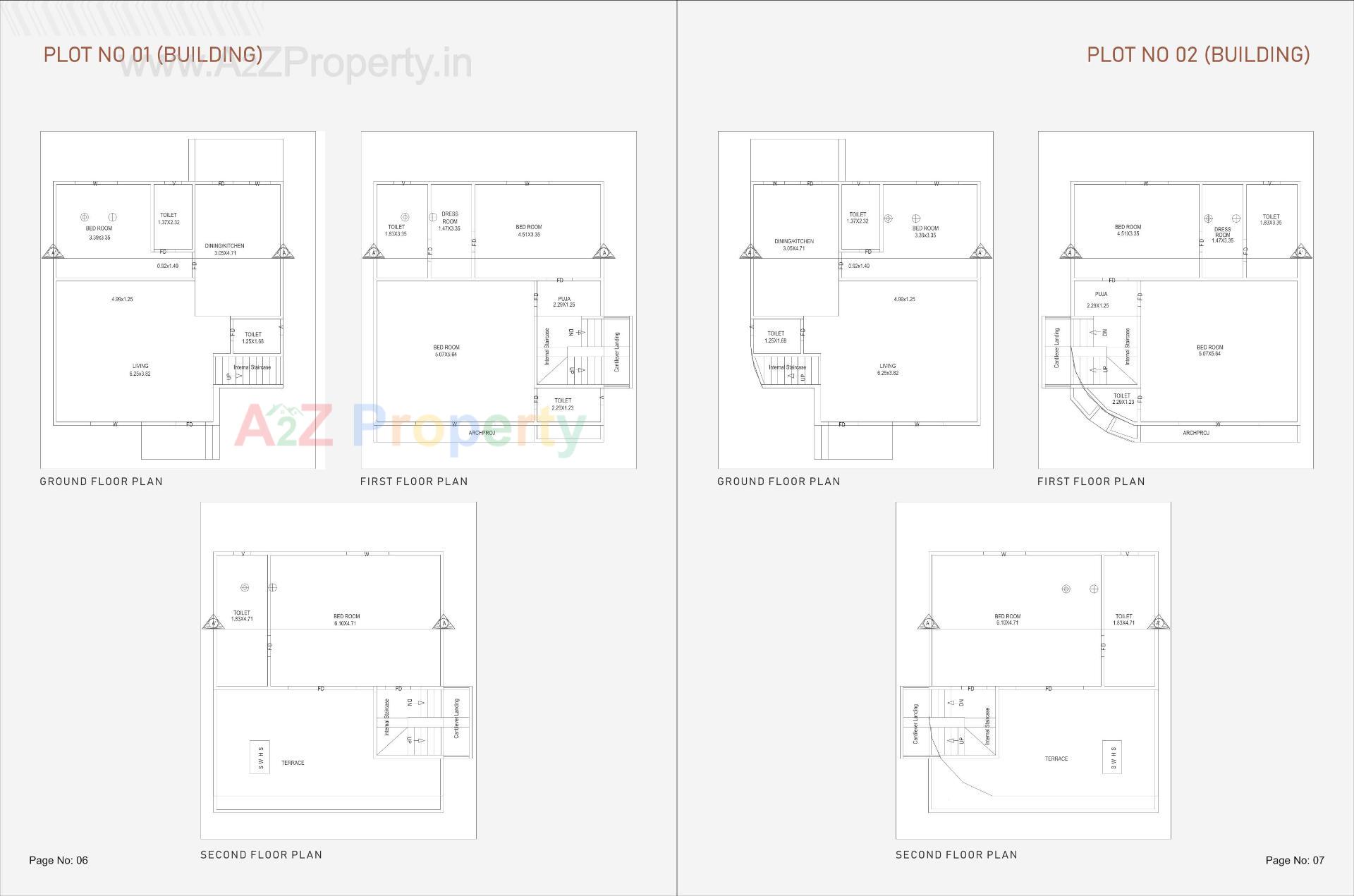 Layout of real estate project Aston located at Kalali, Vadodara, Gujarat