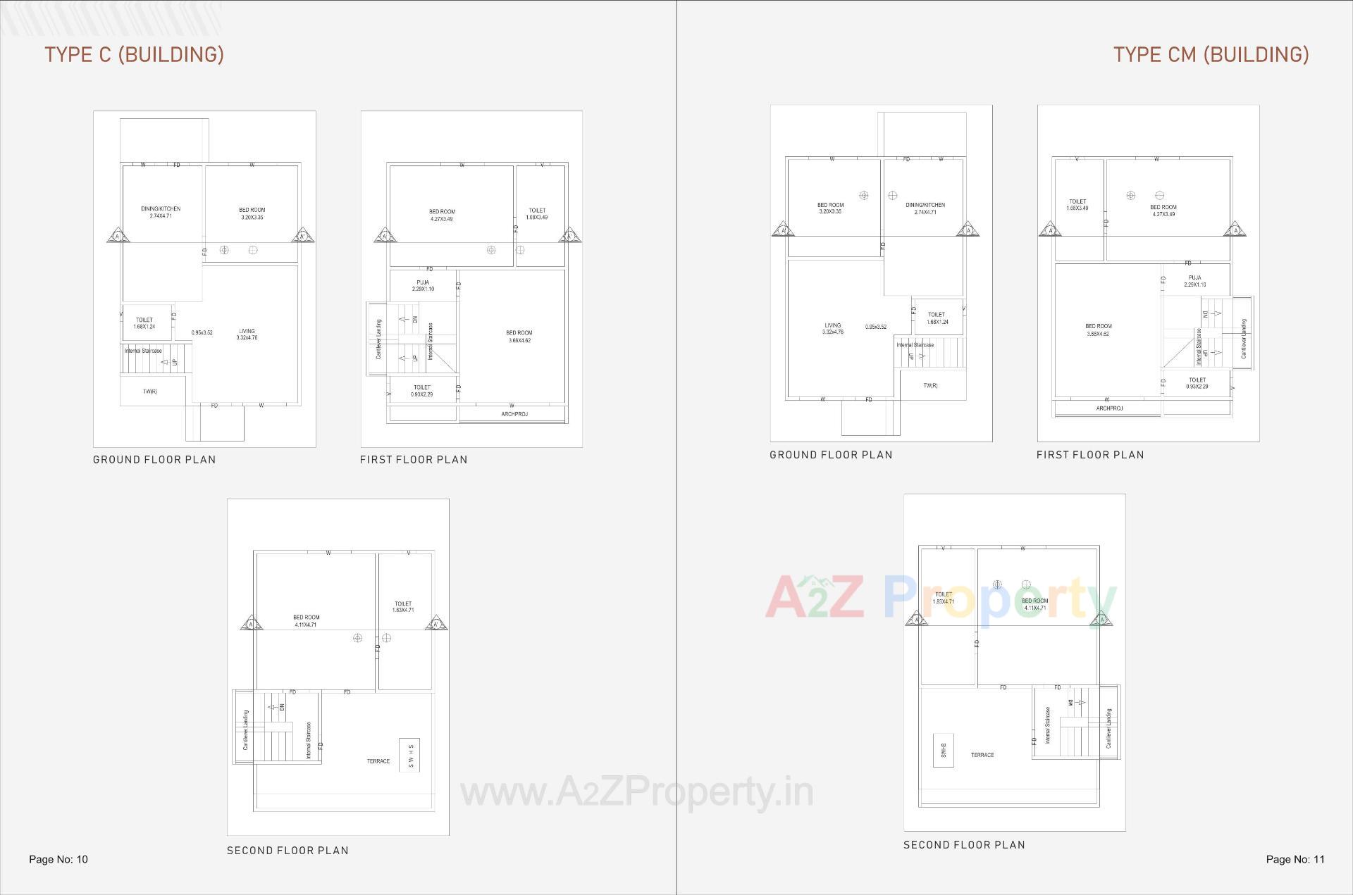 Layout of real estate project Aston located at Kalali, Vadodara, Gujarat