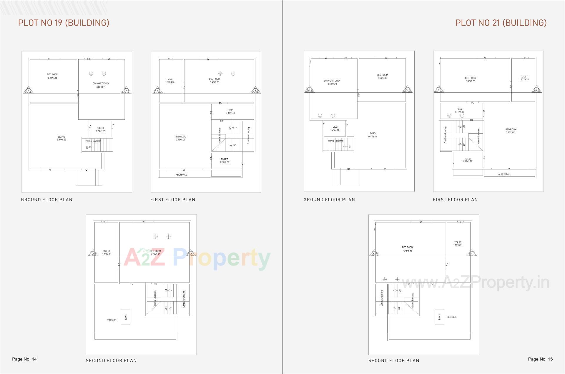 Layout of real estate project Aston located at Kalali, Vadodara, Gujarat