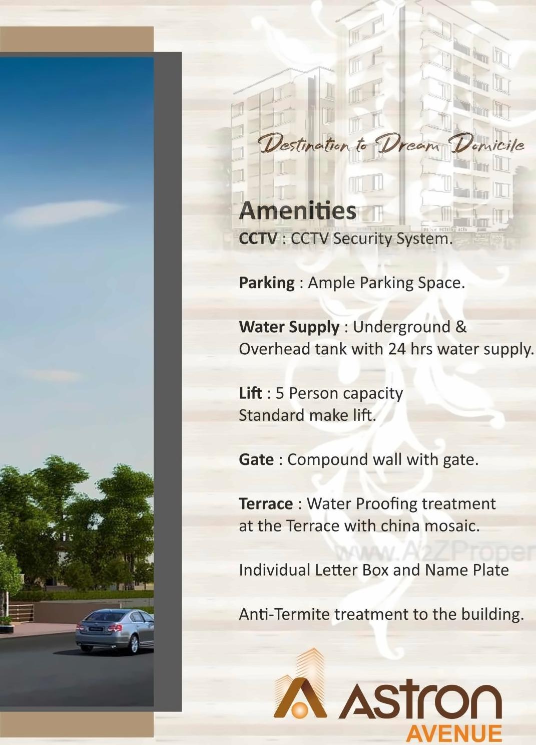 Amenities of Astron Avenue