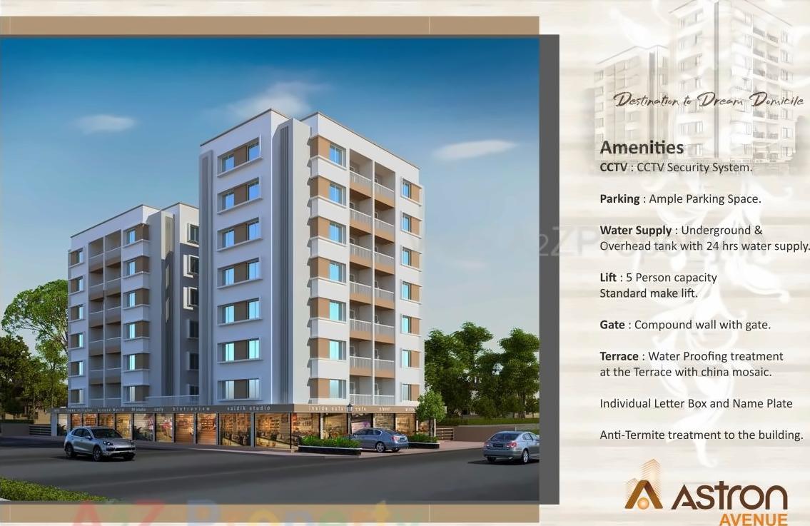 3D Elevation of real estate project Astron Avenue located at Bhayli, Vadodara, Gujarat
