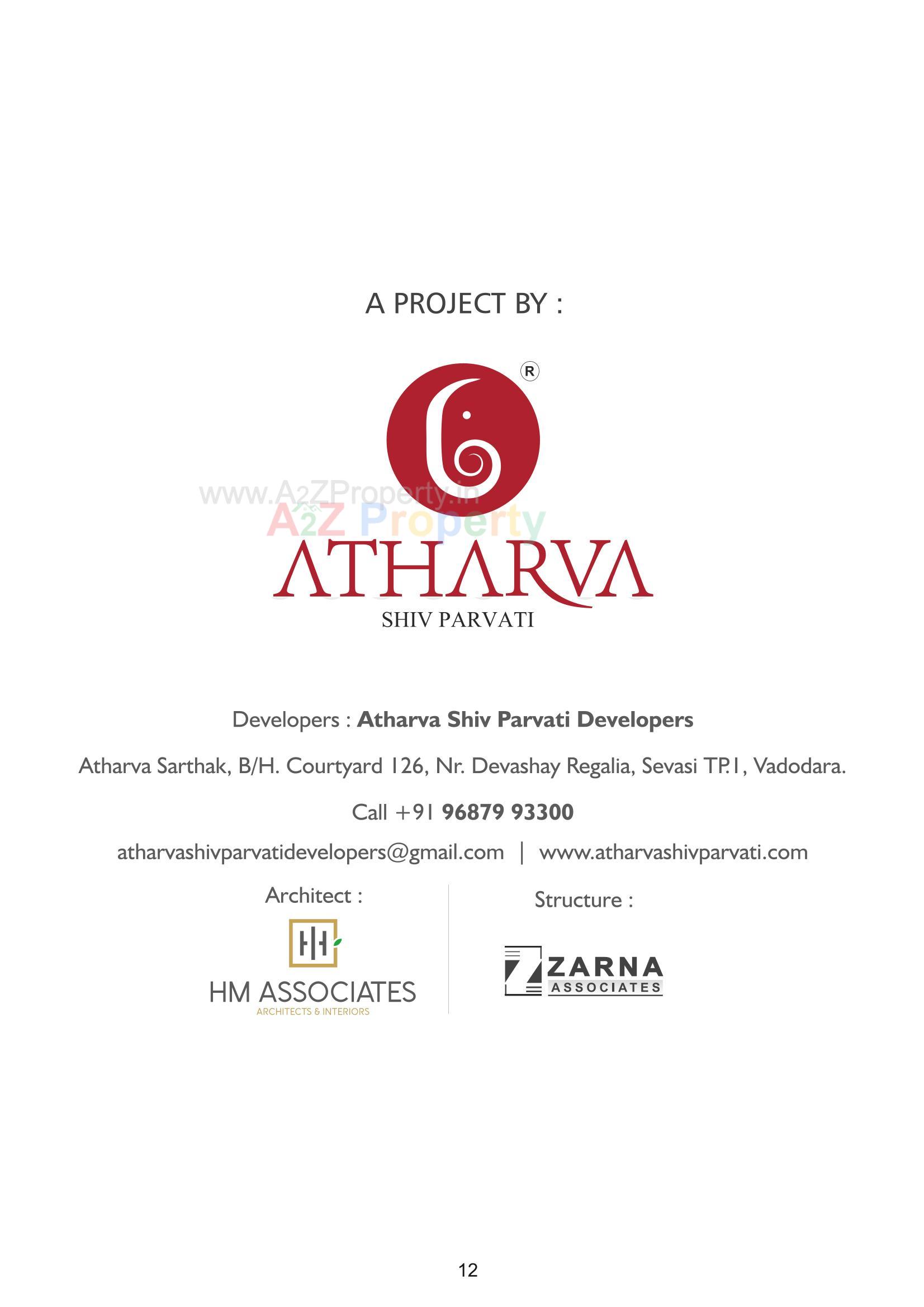  of real estate project Atharva Sarthak located at Sevasi, Vadodara, Gujarat