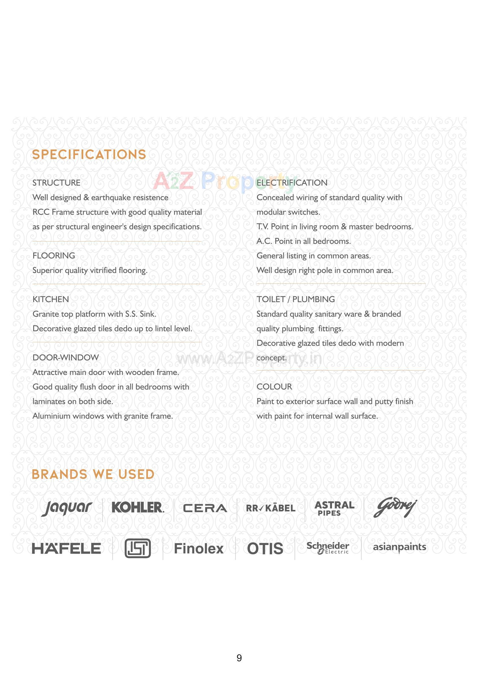  of real estate project Atharva Sarthak located at Sevasi, Vadodara, Gujarat