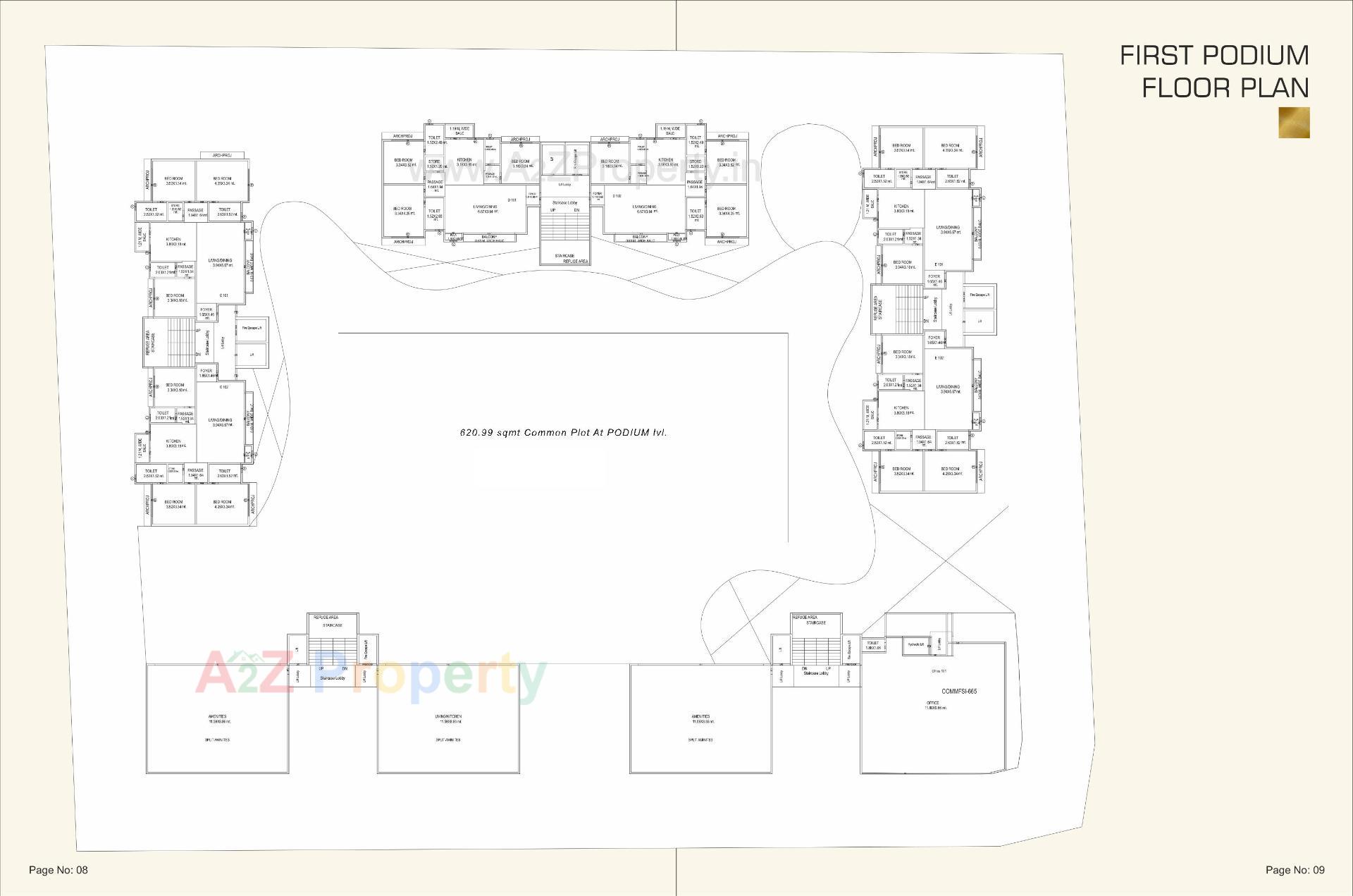  of real estate project Athashree Inspera located at Bhayli, Vadodara, Gujarat