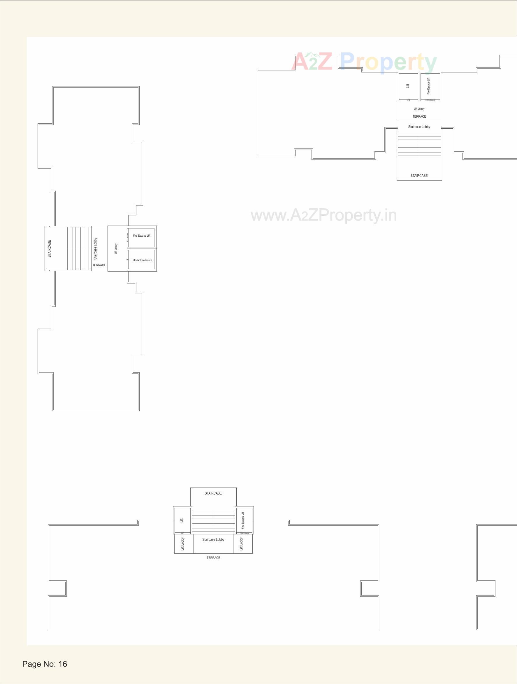 Layout of real estate project Athashree Inspera located at Bhayli, Vadodara, Gujarat
