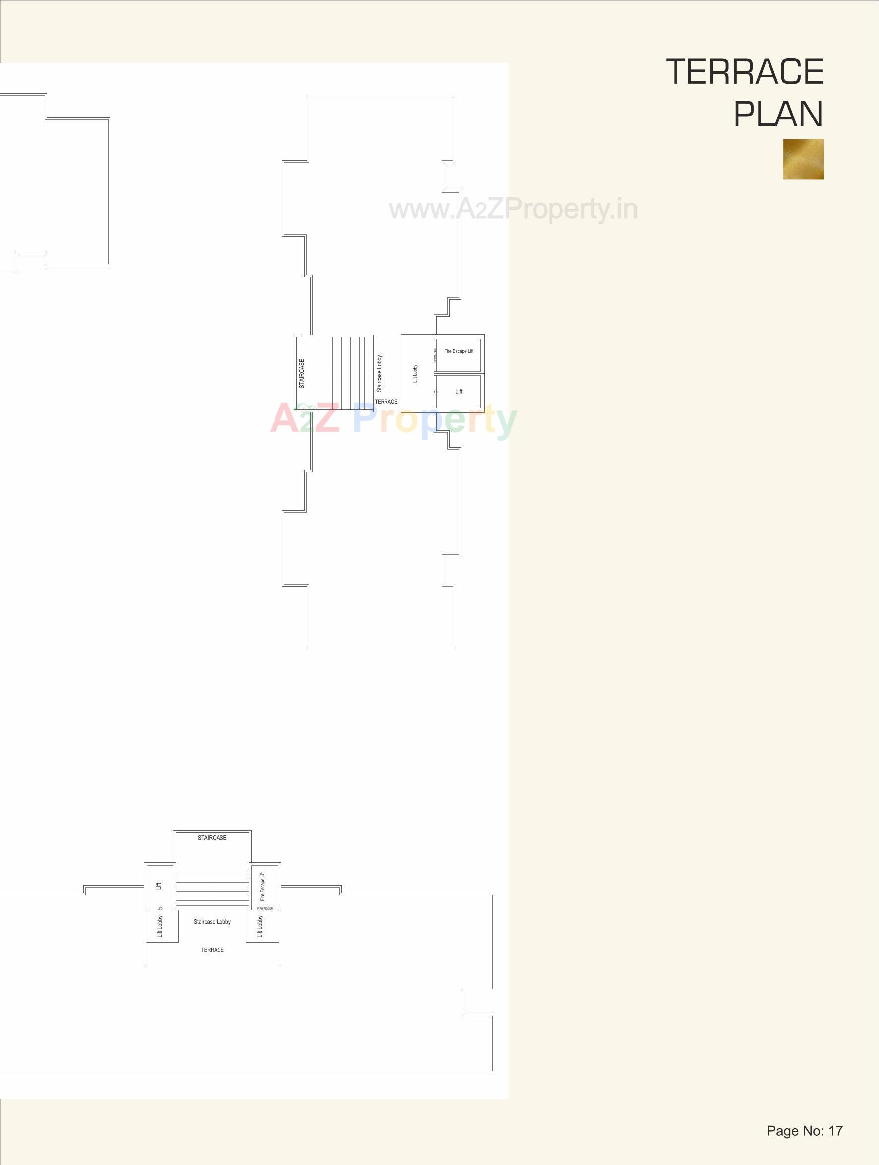 Layout of real estate project Athashree Inspera located at Bhayli, Vadodara, Gujarat