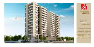 Elevation of real estate project Athashree Luxuria located at Bhayali, Vadodara, Gujarat