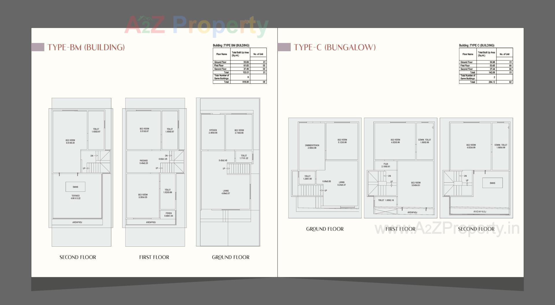 Layout of real estate project Auro Crystal located at Manjalpur, Vadodara, Gujarat