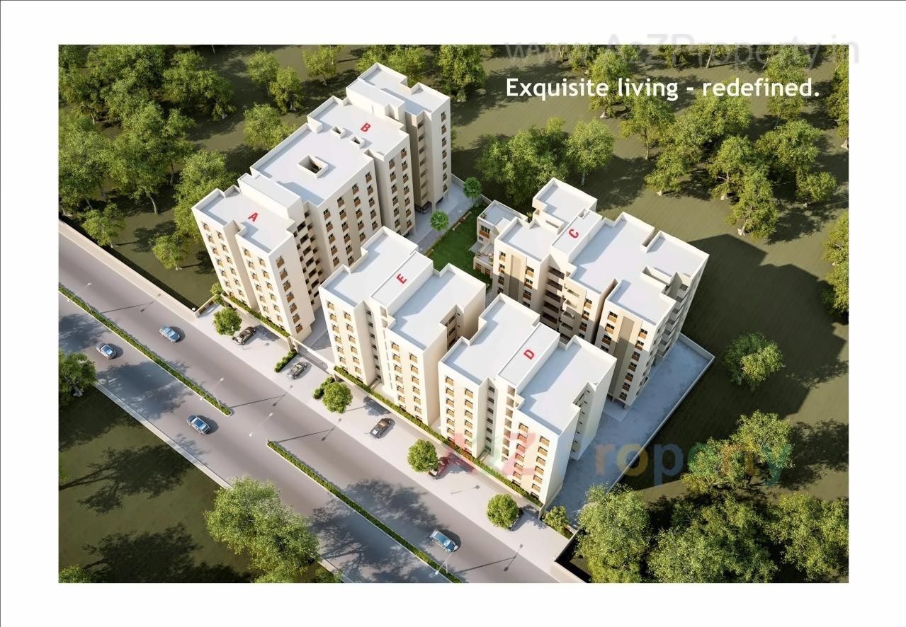 3D Elevation of real estate project Auro Elite located at Bill, Vadodara, Gujarat