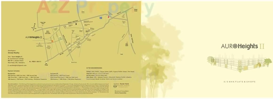  of real estate project Auro Heights located at Bill, Vadodara, Gujarat