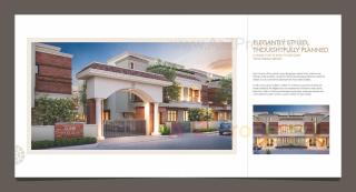 Elevation of real estate project Auro Luxuria located at Vadsar, Vadodara, Gujarat