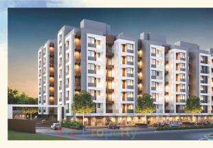 Elevation of real estate project Auro Residency located at Bill, Vadodara, Gujarat