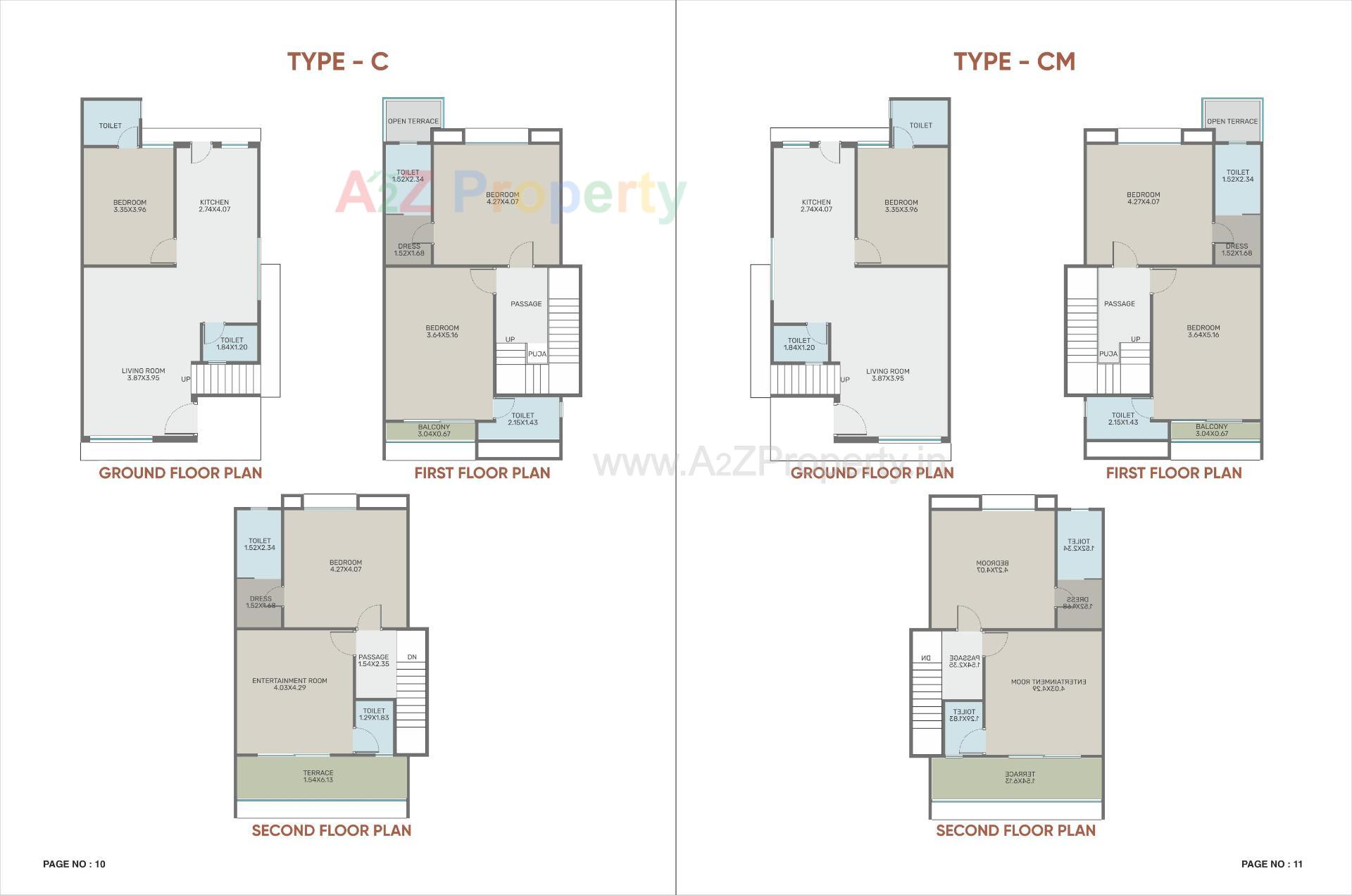 Layout of real estate project Auro Shayonam located at Vadsar, Vadodara, Gujarat