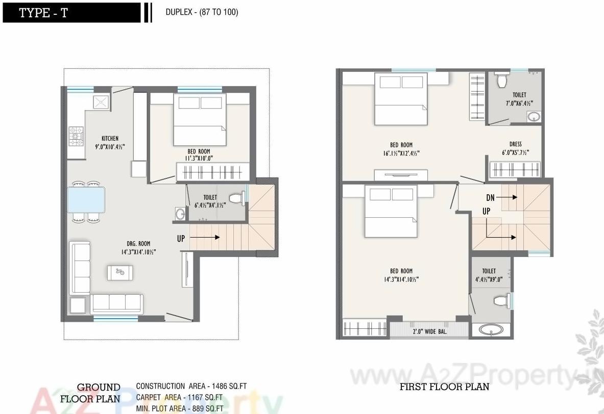 Layout of real estate project Auro Ville located at Kalali, Vadodara, Gujarat