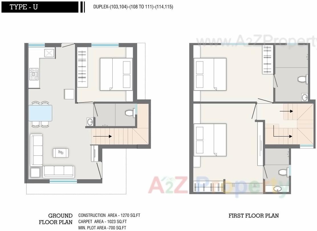 Layout of real estate project Auro Ville located at Kalali, Vadodara, Gujarat