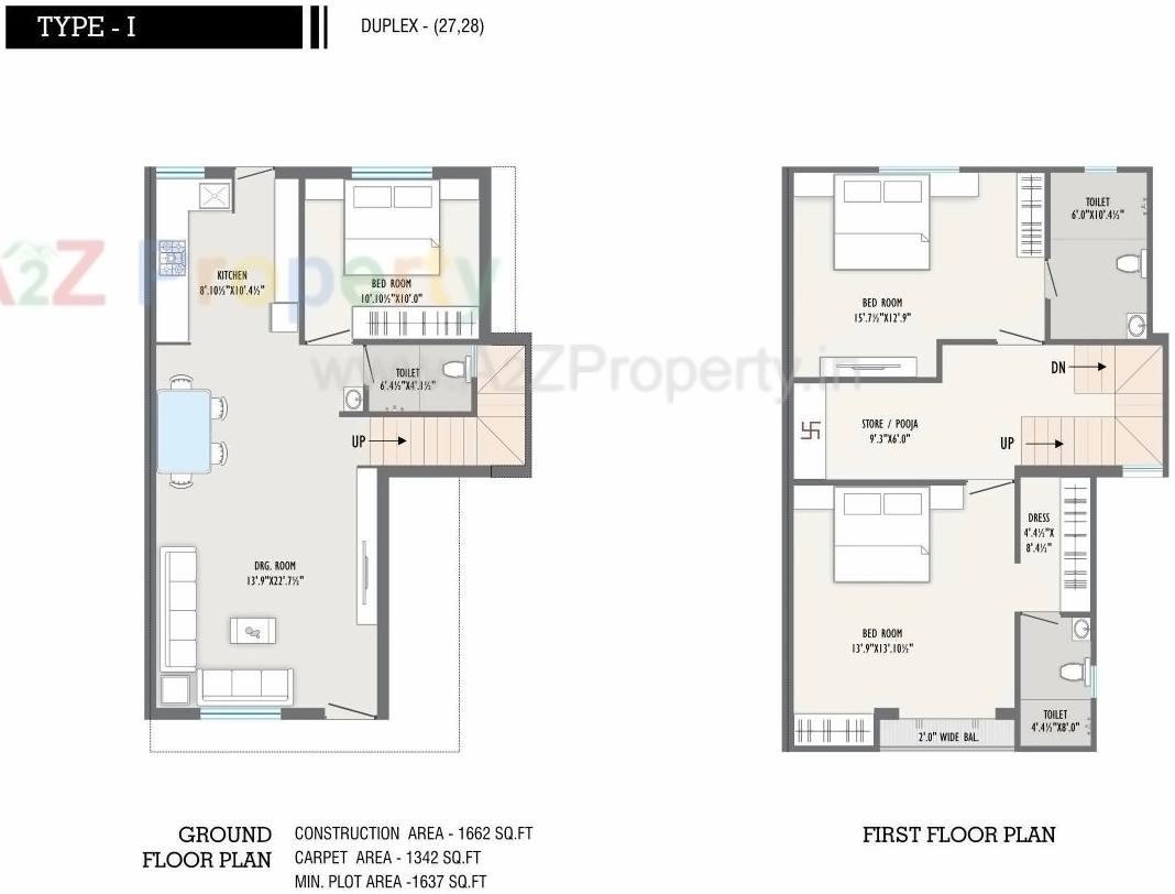 Layout of real estate project Auro Ville located at Kalali, Vadodara, Gujarat