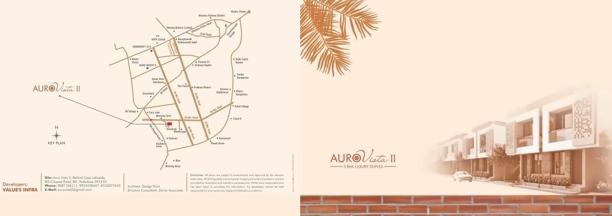  of real estate project Auro Vista located at Bill, Vadodara, Gujarat