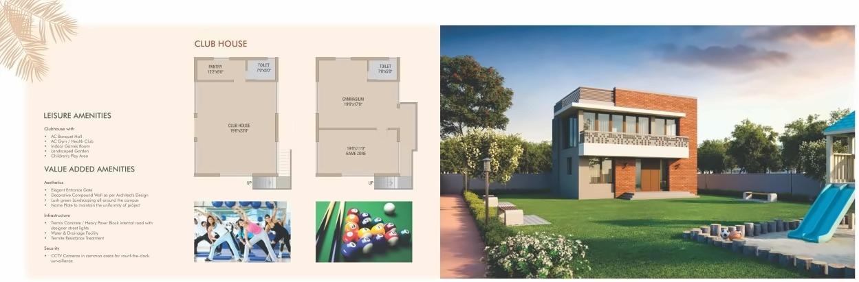 Layout of real estate project Auro Vista located at Bill, Vadodara, Gujarat