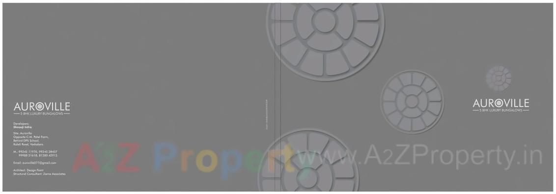  of real estate project Auroville located at Kalali, Vadodara, Gujarat