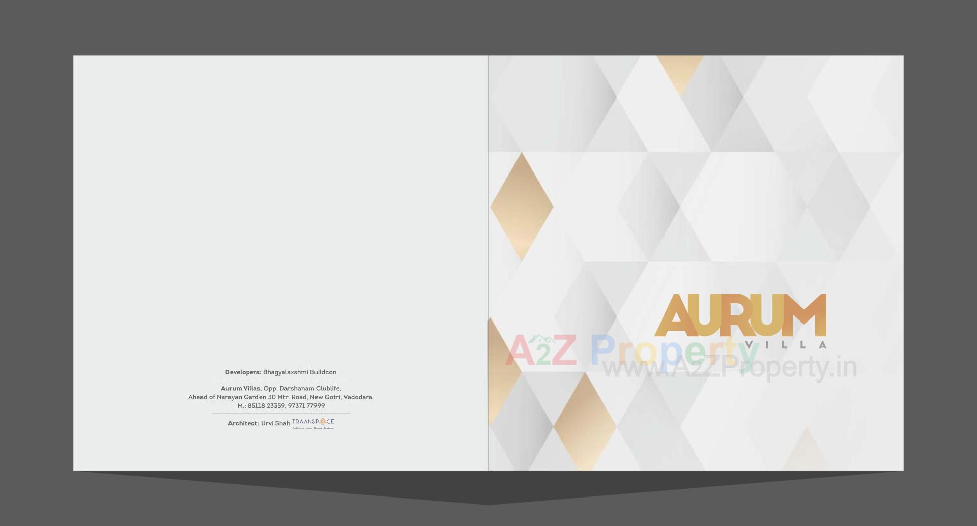  of real estate project Aurum Villa located at Ankodiya, Vadodara, Gujarat