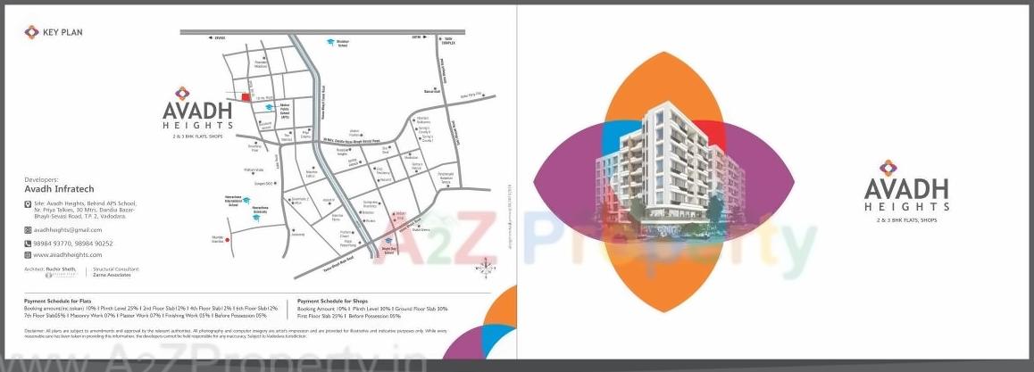  of real estate project Avadh Heights located at Sevasi, Vadodara, Gujarat