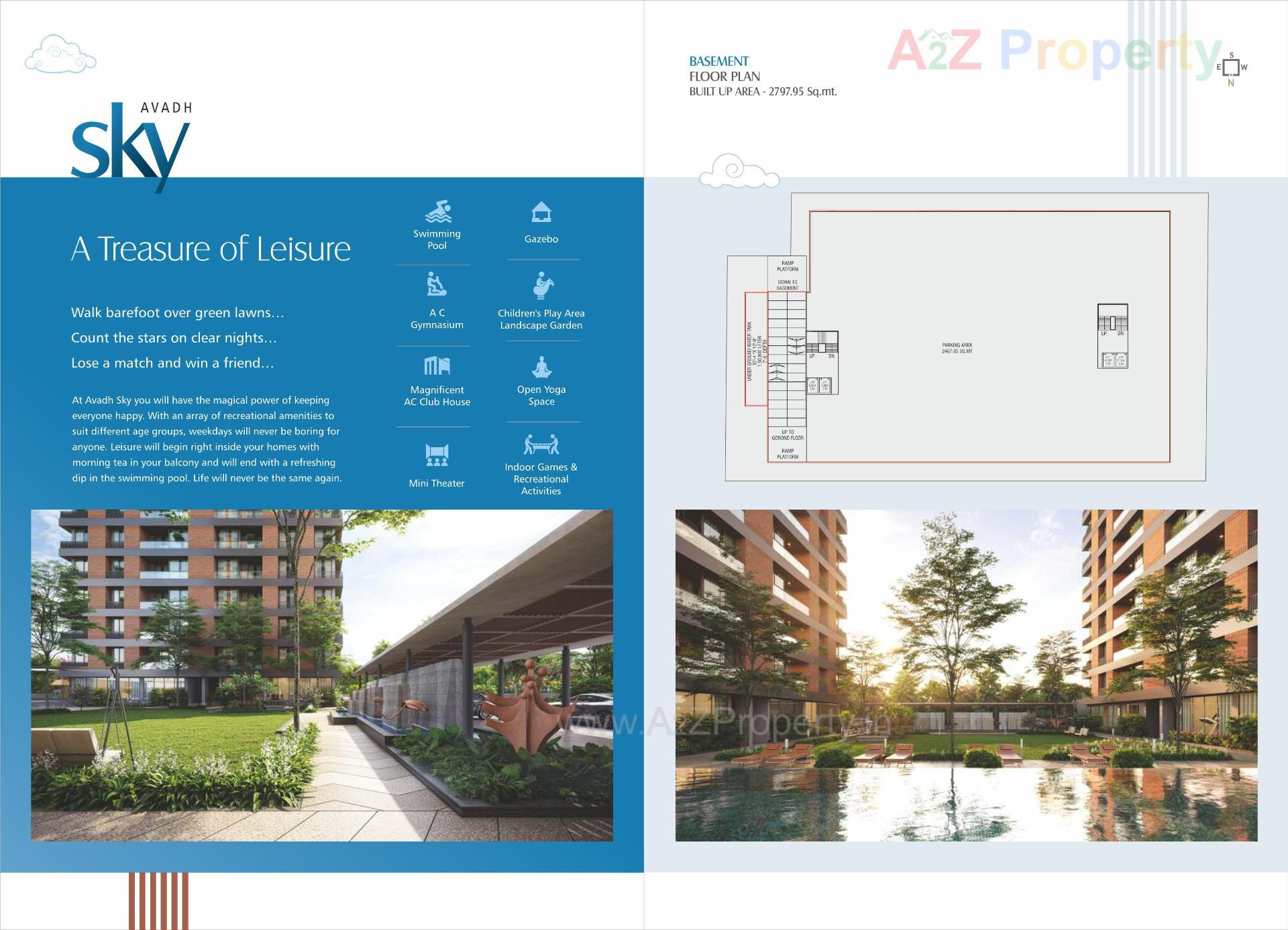  of real estate project Avadh Sky located at Sevasi, Vadodara, Gujarat