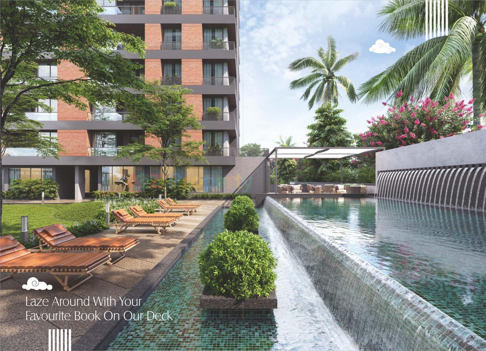 3D Elevation of real estate project Avadh Sky located at Sevasi, Vadodara, Gujarat