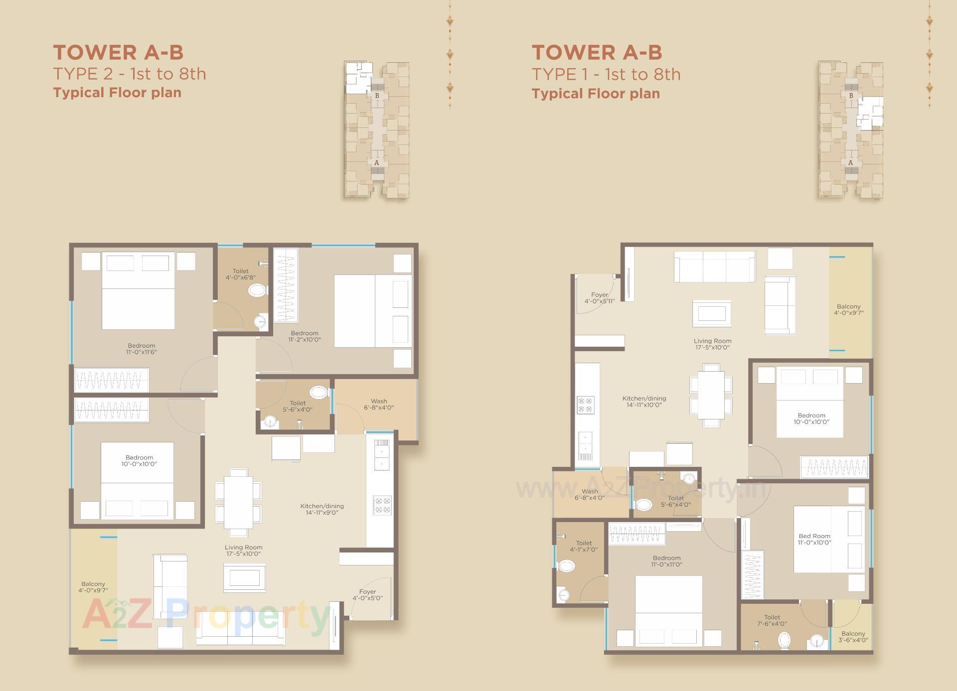 Layout of real estate project Avni Residency located at Atladara, Vadodara, Gujarat