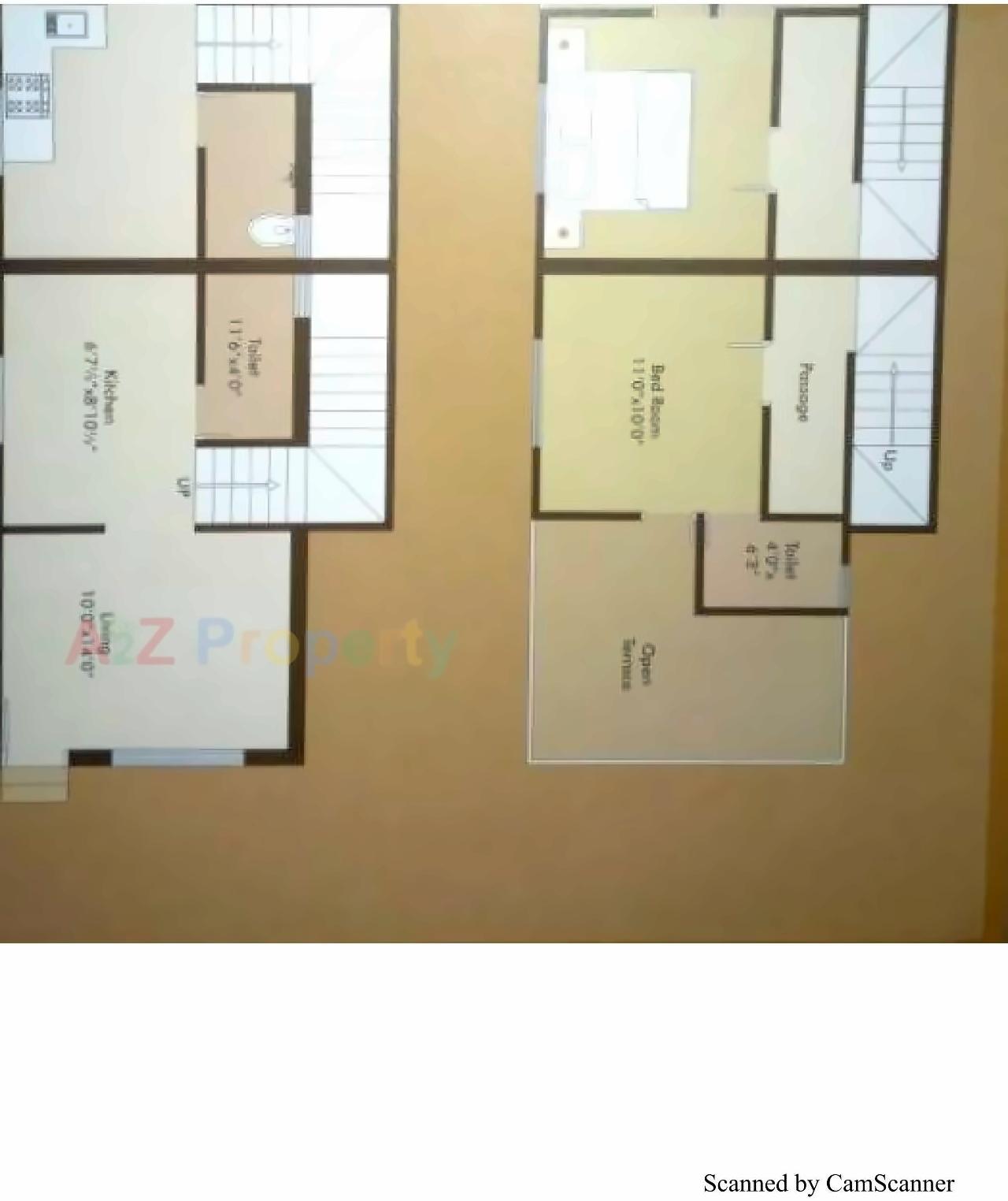 Layout of real estate project Balaji Nandan located at Waghodia, Vadodara, Gujarat