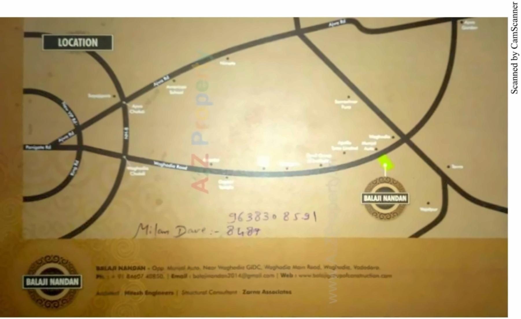  of real estate project Balaji Nandan located at Waghodia, Vadodara, Gujarat