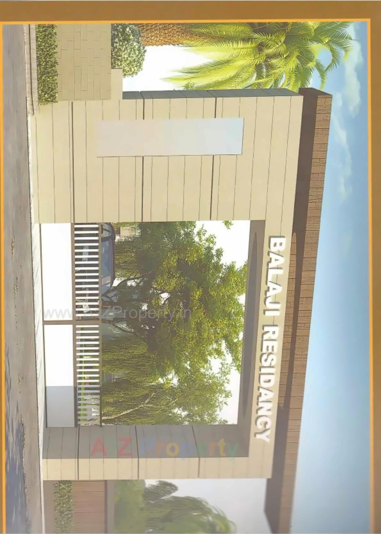 3D Elevation of real estate project Balaji Residency located at Tarsali, Vadodara, Gujarat