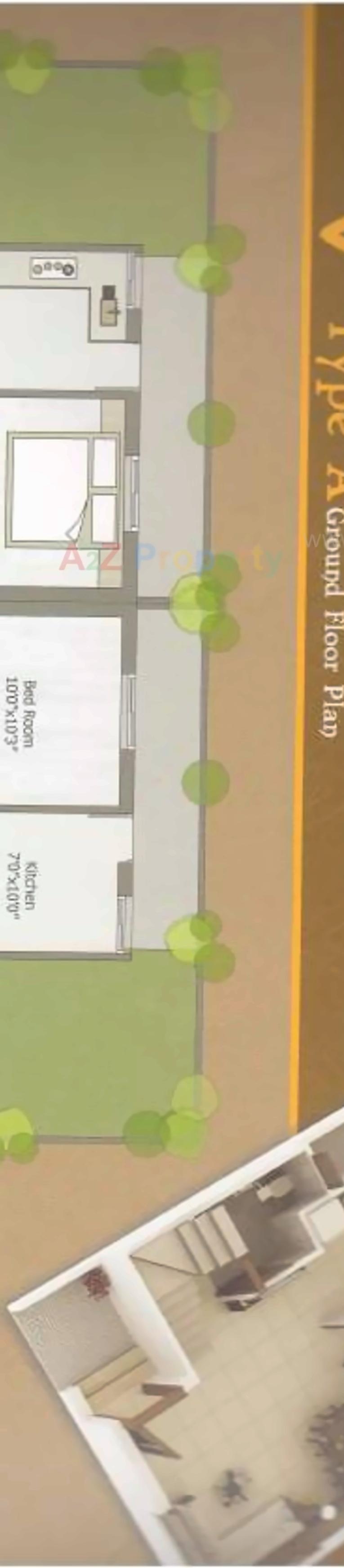 Layout of real estate project Balaji Residency located at Tarsali, Vadodara, Gujarat