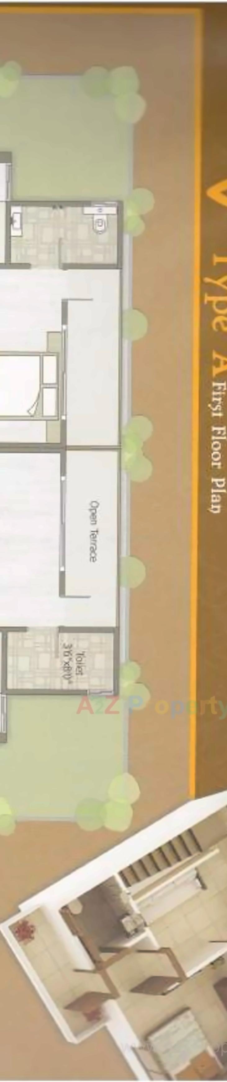 Layout of real estate project Balaji Residency located at Tarsali, Vadodara, Gujarat