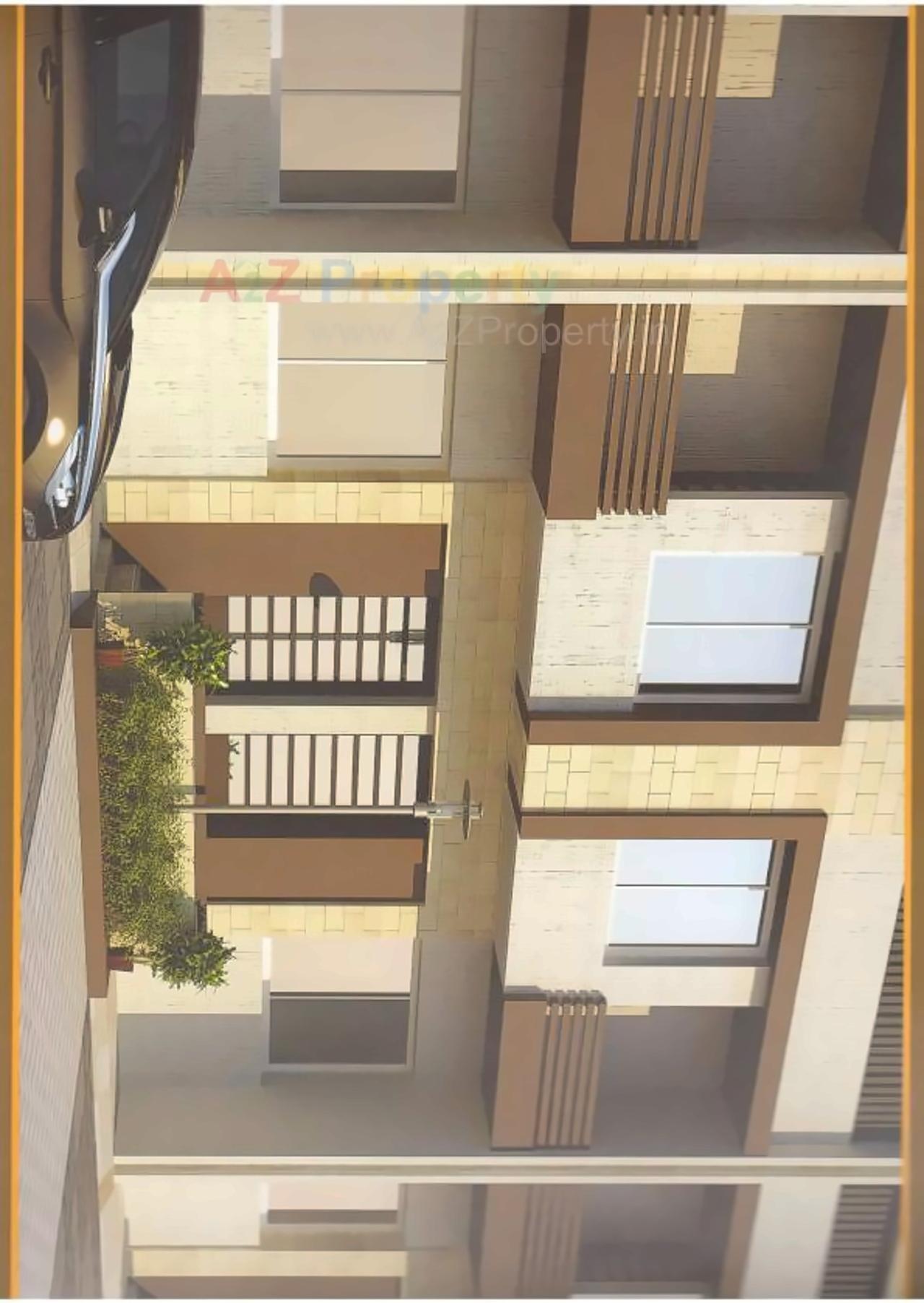 Layout of real estate project Balaji Residency located at Tarsali, Vadodara, Gujarat