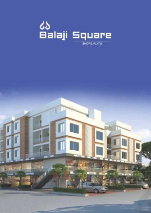 Elevation of real estate project Balaji Square located at Vasna, Vadodara, Gujarat