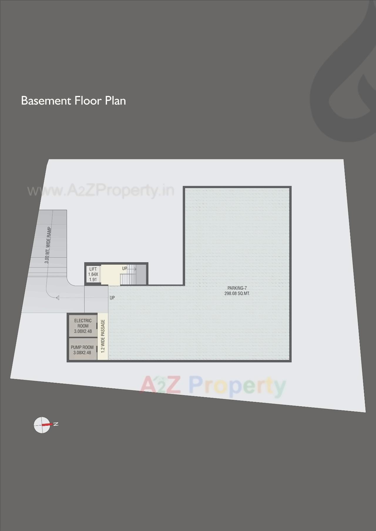 Layout of real estate project Balaji Square located at Vasna, Vadodara, Gujarat
