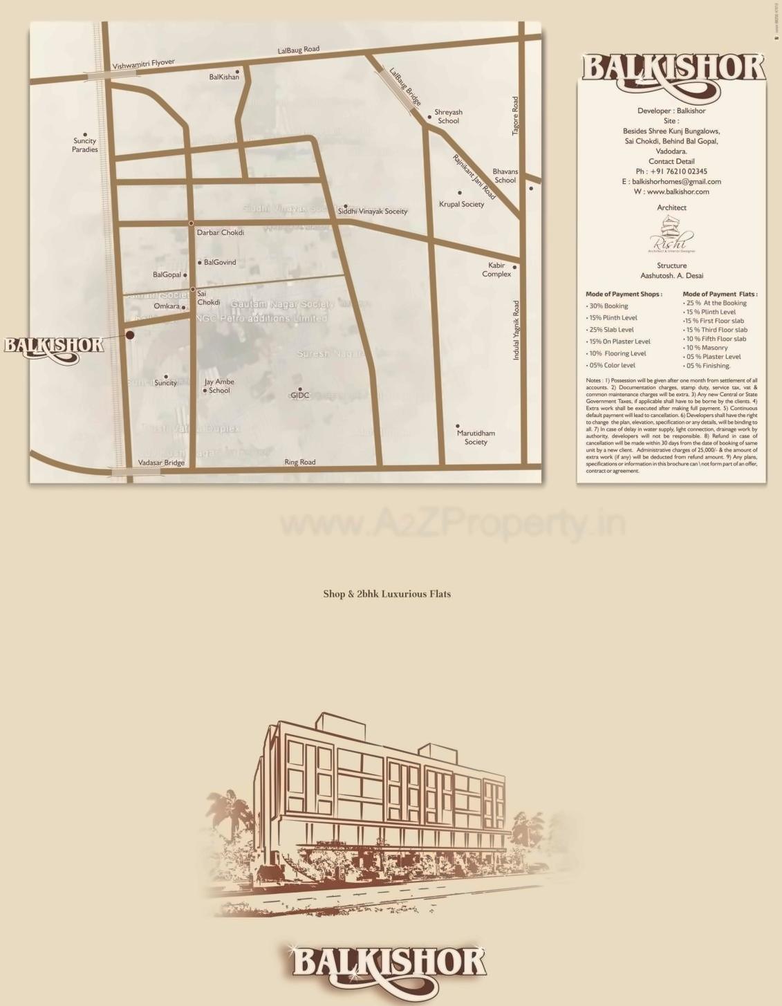  of real estate project Balkishor located at Vadodara, Vadodara, Gujarat