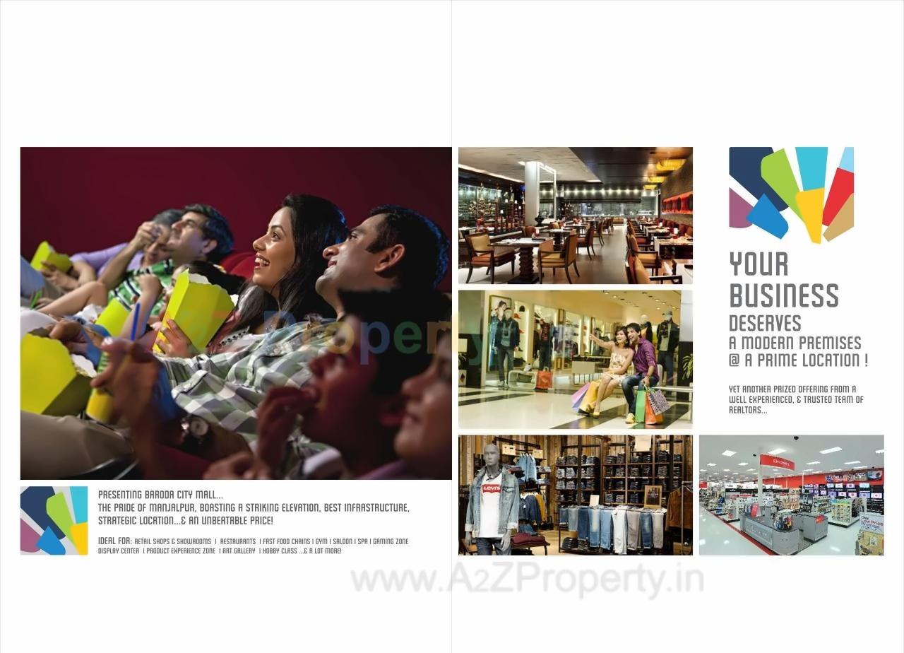  of real estate project Baroda City Mall located at Manjalpur, Vadodara, Gujarat